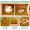 4 Stück Hühnernest-Unterlage, 30 x 30 cm Kokosmatte, Produktbild-Vorschau 4