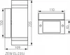 Kanlux ZEW Außenwandleuchte, Schwarz, Aluminium, 2 Produktbild-Vorschau 13