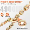 VEVOR catena di traino 8 mm x 6 m catena di recupero 2222 Anteprima dell’immagine prodotto 3