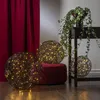 LED 3D Designkugel 'Trassel' - D: 50cm - 150 warmweiße LED - Indoor & Outdoor - schwarz Produktbild-Vorschau