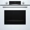 A front view of a white Bosch oven. Produktbild-Vorschau