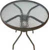 Gartentisch Ibiza Balkontisch Bistrotisch Ø60x70 cm rund Produktbild-Vorschau 1