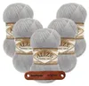 5 x ALIZE Angora Gold 21 Grey mit Label Produktbild-Vorschau 1