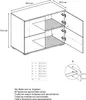 Vladon Kommode Rova V3, Moderner Küchenschrank mit 4 Produktbild-Vorschau 7