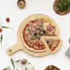 Livoo Pizza-Schneidebrett Set 30 cm Holz Produktbild-Vorschau 6