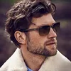 Polarisierte Herren Sonnenbrille Metallrahmen UV 400 Produktbild-Vorschau 2