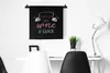MuchoWow® Wandteppich Wandbehang Zitat "Wake up, it's wine Produktbild-Vorschau 4