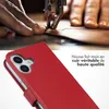 Selencia Bibliothèque en cuir véritable pour l'Apple iPhone Voir les images du produit 2