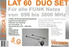 Wittenberg LAT 60 Duo SET 2 x Universal-Aussenantennen für Produktbild-Vorschau 2