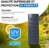 4rain SLIM Réservoir Mural 650 L, gris graphite Voir les images du produit 6