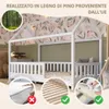 Crazy Pine Letto a Casetta 100x200 cm – Letto Montessori Anteprima dell’immagine prodotto 6