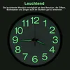 Wanduhr, Wanduhren, 12 Zoll Küchenuhr, Nachtleuchtend Produktbild-Vorschau 5