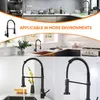 Collage of kitchen faucet images in different settings and close-ups. Náhled obrázku produktu
