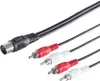 DIN Kabel-5-pol. Stecker/ 4 Cinchstecker 1,5m Produktbild-Vorschau 1
