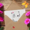 Mr. & Mrs. Panda Grußkarte Goldschmiedin Herz - Weiß - Produktbild-Vorschau 3