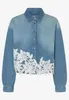 MORE & MORE Denim Shirt Blouse w 0961 light blue 42 Produktbild-Vorschau 5