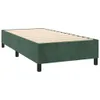 Boxspringbett mit Matratze Dunkelgrün 100x200 cm Samt Produktbild-Vorschau 3