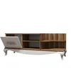 Skye Decor, Sultan- Sultan DCH, Nussbaumfarbe,,Weiß, Produktbild-Vorschau 4
