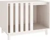 vidaXL Dog House White 90x60x67 cm Masivní borovicové dřevo Náhled obrázku produktu 1
