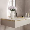 YOURHOUSE24 Schminktisch AURORA-Q mit Spiegel kaschmir Produktbild-Vorschau 2