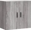 vidaXL Szafka ścienna Szara Sonoma 60x31x60 cm Materiał Podgląd zdjęcia produktu 1