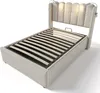 OKWISH Lit coffre 90 x 200 cm – Système de levée à gaz – Voir les images du produit 7