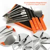 com-four® 12-teiliges Kürbis Schnitz-Set für Halloween - Produktbild-Vorschau 4