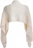 Warmer Pullover - Damen - Dicker Schal mit Ärmeln - Poncho Produktbild-Vorschau 3