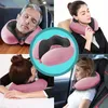 Nackenkissen aus Memory Schaum - Reisekissen für Flugzeug, Produktbild-Vorschau 9