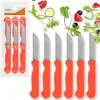 6x nóż nożyk kuchenny zestaw 6 noży uniwersalnych do warzyw Podgląd zdjęcia produktu 1
