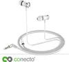 conecto In-Ear Kopfhörer / Earphones mit 3 Ohrpassstücken - Produktbild-Vorschau 6