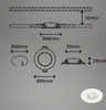 LED Einbauleuchten Einbaustrahler Bad 3er Set dimmbar weiß Produktbild-Vorschau 7