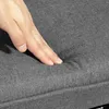 HOMCOM Schaukelstuhl Schwingsessel mit Hocker Relaxsessel Produktbild-Vorschau 10