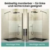 Mai & Mai Walk-In-Duschwand 8mm Glaswand Produktbild-Vorschau 8