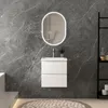 50 cm Badmöbel-Set Unterschrank mit Rechteckiges Produktbild-Vorschau 4