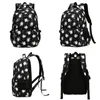 （Noir）Sac à dos scolaire 3 pièces Set étanche Sac d'école Voir les images du produit 2