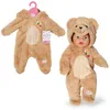 BABY born Bärenanzug, Strampelanzug in Teddy-Optik für 43 Produktbild-Vorschau 1