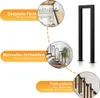 Izrielar 100cm U-Form Treppengeländer Schwarz Handlauf für Produktbild-Vorschau 5