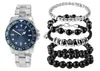 Herrenarmbanduhr 5 Armbänder Geschenkset Produktbild-Vorschau 3
