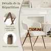 Lot de 2 Chaises de Salle à Manger – Design Ergonomique et Voir les images du produit 4