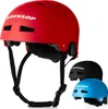 L rot DUNLOP SPORTS Fahrradhelm Kinder Skaterhelm Produktbild-Vorschau 1
