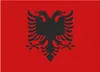 Printwear  | Fahne Albanien / 90 x 150 cm - Farbe: Albania Produktbild-Vorschau 1