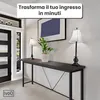 IvoQ Sidetables - Set di 2 - Nero - Consolle industriali Anteprima dell’immagine prodotto 3