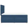 Boxspringbett mit Matratze Blau 140x190 cm Stoff Produktbild-Vorschau 7