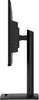 Side view of a black computer monitor on a stand. Produktbild-Vorschau