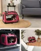 lionto Hundetransportbox faltbar, stabile Stoffbox mit Produktbild-Vorschau 2