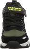 A close-up front view of a child's hiking shoe. Voir les images du produit