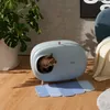 Makesure – Katzentoilette mit Standbeine, blau Produktbild-Vorschau 7