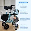 Safe Age Rollator: Leicht und faltbar – mit Sitzfunktion – Produktbild-Vorschau 2