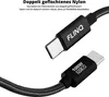 FlinQ – 2x USB-C zu USB-C Kabel 100W – Schnellladung & Produktbild-Vorschau 4
